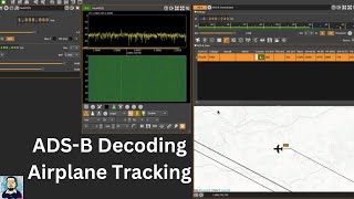 Hacking Air Traffic Control Information  Decoding ADSB and Tracking Airplane using SDR  HackRF [upl. by Adimra]