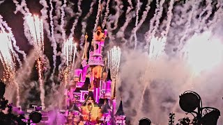 SPECTACULAR Disneyland Paris Fireworks Display  Feb 2024 [upl. by Gherlein]