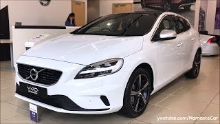 Volvo V40 D3 RDesign P1 2017  Reallife review [upl. by Yngad654]