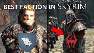 Which Faction Should You Choose in Skyrim Imperials or Stormcloaks [upl. by Anse]