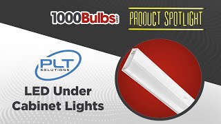 PLT Solutions LED Under Cabinet Lights  Product Spotlight [upl. by Dalury119]