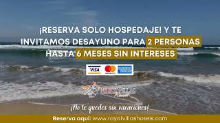 Reserva Solo Hospedaje en Hotel Royal Villas y llevate un DESAYUNO para 2 Personas [upl. by Terb]