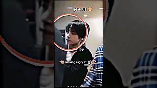 When Taehyung got jealous 🐻😳 He looked so angry 💢‼️ shorts taekook [upl. by Annoyed]