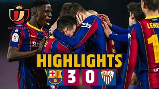 🤯 Comeback worthy of a final  HIGHLIGHTS  Barça 30 Sevilla [upl. by Buonomo]