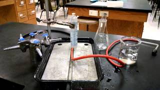 Gas Collection Over Water  WR LHS Chemistry [upl. by Dibri]