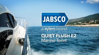 Jabsco Quiet Flush E2 Marine Toilet [upl. by Arinay251]