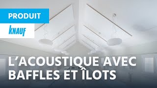 Lacoustique en toute légèreté ► Baffles et îlots Knauf Single Smart [upl. by Ermin890]