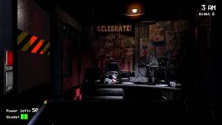 Five Nights at Freddys 1  Nuits 5 amp 6Sans Commentaires fnaf1 fnaf10 [upl. by Martita]