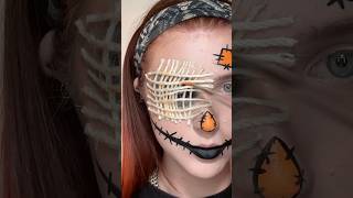 Scarecrow Halloween makeup for beginners [upl. by Adrea793]