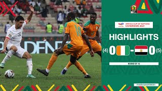 Côte dIvoire 🆚 Egypt Highlights  TotalEnergiesAFCON2021 Round Of 16 [upl. by Eimas]