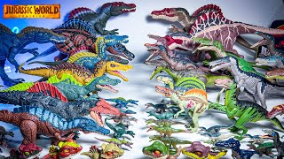 ALL SPINOSAURIDS Collection Spinosaurus Icthyovenator Siamosaurus Jurassic World Dominion [upl. by Acenahs]