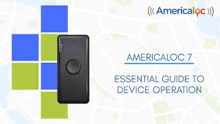 Americaloc 7 Essential guide to device operation [upl. by Natsirk]