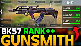 BK57 BEST GUNSMITH IN COD MOBILE BEST LOADOUT FOR BK57 CALL OF DUTY MOBILE [upl. by Ailemac237]