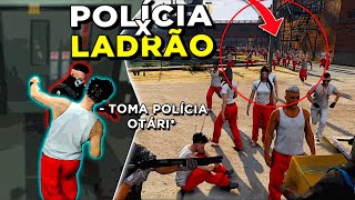 PAULINHO O LOKO NA MAIOR REBELIÃO DE PRESOS do GTA RP deu ruim Modder Clips [upl. by Nho806]