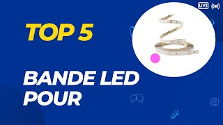 Top 5 Meilleure Bande LED pour Voiture Éclairage Intérieur 2024 [upl. by Nnaik343]