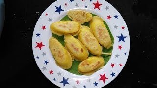 എണ്ണ ഇല്ലാത്ത പഴം പൊരിsnack ideas oil free banana fry [upl. by Lleinad498]