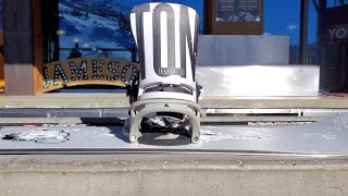 Burton Cartel X EST 2021 Snowboard Binding Review [upl. by Iaria553]