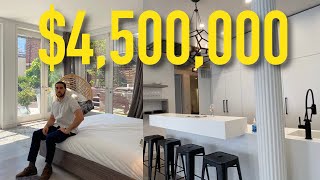 TOURING INSIDE A 4500000 TWOSTORY TRIBECA PENTHOUSE  NEW YORK TOUR SERIES EP 4 [upl. by Hcurab840]