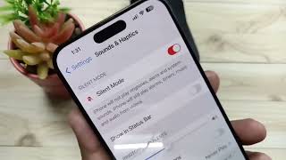 iOS 18 Hidden Features  How to Show or Hide Silent Mode Icon From Status Bar in iPhone [upl. by Stesha697]