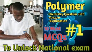 Grade 12ChemistryUnit 4polymer Part 1 PaulisMe7 globedockacademy chemistryquestion [upl. by Madelon]