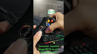 conectar joystick controle ipega 9078 no Pc computador [upl. by Anpas748]