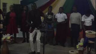 tembwe wangoma Kalindula music 🎹🎹 F keyboard minister jimmy 🎤 Christine and team risen [upl. by Ruphina263]