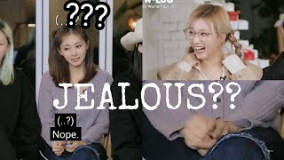 TZUYU JEALOUS shorts satzu tzuyu sana kpop [upl. by Ahselef]