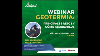 WEBINAR GEOTERMIA [upl. by Krongold972]