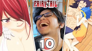 THE CUTEST AND WILDEST EPISODE  FAIRY TAIL 100 YEAR QUEST EPISODE 10 REACTION [upl. by Ahsinat]