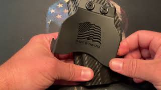 OWB Paddle KYDEX Holster Cant Adjustment  Rounded Gear by Concealment Express [upl. by Atniuq]