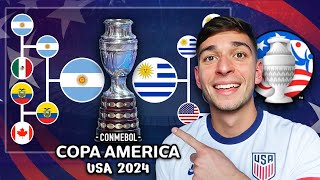 EARLY COPA AMERICA 2024 PREDICTION [upl. by Lusty476]