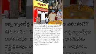 AP Anna Canteen Harekrishna Foundation [upl. by Carpio470]