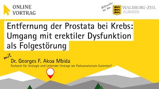 Entfernung der Prostata bei Krebs Umgang mit erektiler Dysfunktion [upl. by Ahsercel]