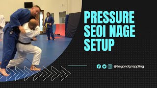 Pressure your opponent into a split stance seoi nage [upl. by Nap]