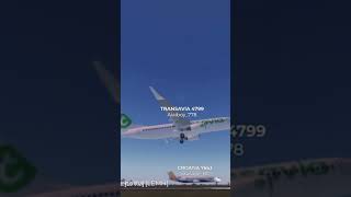 Transavia B737800 and Boeing 727 aviation projectflight transavia 737 727 [upl. by Aiello]