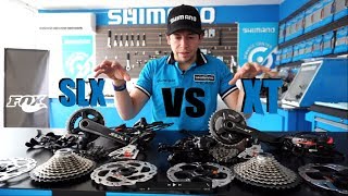 SHIMANO SLX vs XT [upl. by Oneg]