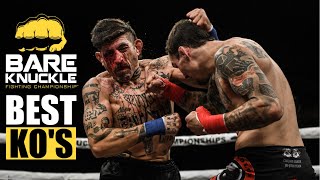 Unbelievable Knockouts Best KOs of Bare Knuckle Fighting [upl. by Ahsoj]