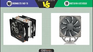 Enermax ETST40FTB VS Noctua NHU12S Redux CPU Cooler [upl. by Oona]