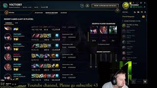 ChoboGamer Live Stream Jarvan to Diamond [upl. by Aneger]