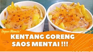 RESEP KENTANG GORENG SAOS MENTAI  KENTANG GORENG ALA KFC [upl. by Eckardt]