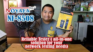 NOYAFA NF8508 9in1 Multifunction Network Cable Tester  JK Chavez [upl. by Chae]