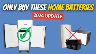 Top 4 BEST Home Solar Batteries of 2024 [upl. by Akenit365]