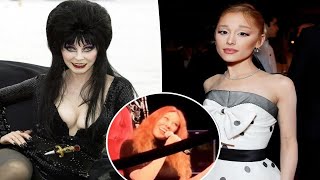 Elvira calls out Ariana Grande for snubbing her during meet and greet [upl. by Annabela]