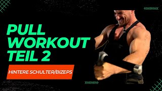 PULL WORKOUT TEIL 2  BAK TO GYM [upl. by Hansiain]