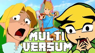 Das ZELDA MULTIVERSUM  LINK trifft LINK  Zelda Parodie DUB [upl. by Aitnom629]