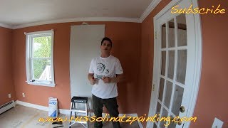 How to Tape and Float an Uneven Rectangular Drywall Sheet  Drywall Repair Part 1 [upl. by Lebazej731]