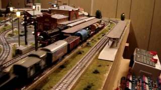 Marklin HO 39189 BR 210 Diesel on my layout [upl. by Alyhc]