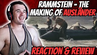 Rammstein  Ausländer Official Making Of REACTION [upl. by Azarria826]