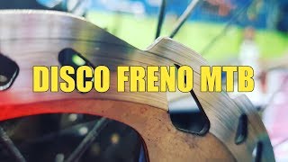 COME PULIRE IL DISCO FRENO E LE PASTIGLIE DELLA MTB [upl. by Gilchrist772]