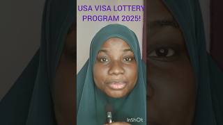 USA🇺🇲 DIVERSITY VISA PROGRAM 2025 APPLY NOW usa immigration visalottery visa usagreencard [upl. by Jer]